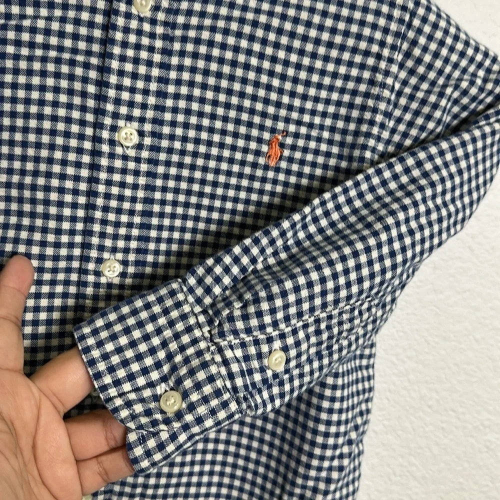 Ralph Lauren Boys Size 4/4T‎ Long Sleeve Button Down Shirt